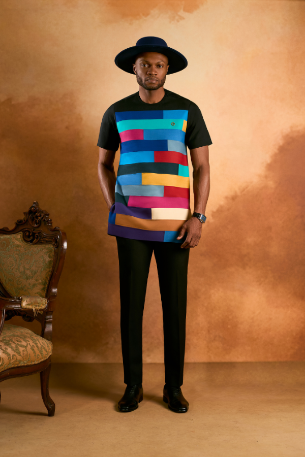 The Mosaic Brick Tunic Top